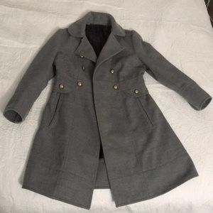 Marc Jacobs Grey Peacoat